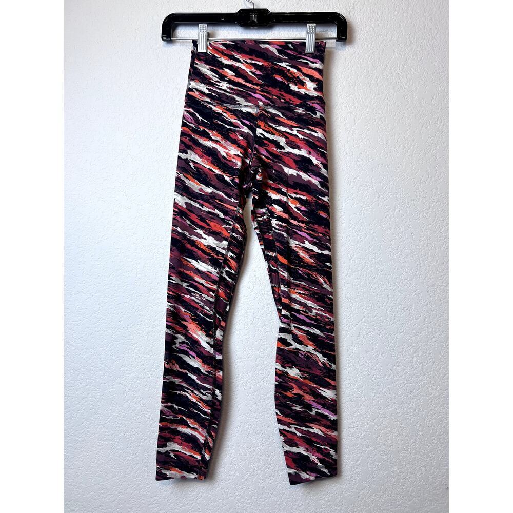 Lululemon Align High Rise 25" Leggings - Tiger Tide Smoky Red Multi